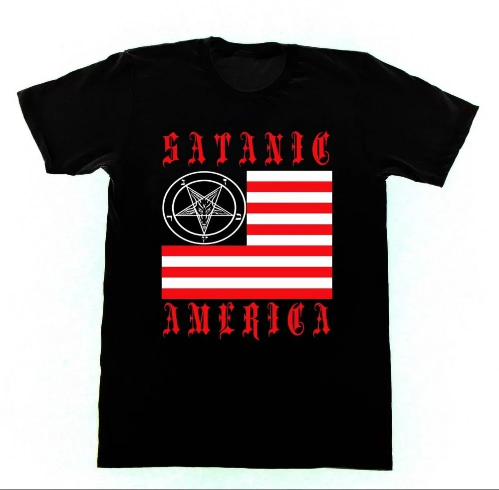 Streetwear Brand America - Satanic America T-Shirt 31 T-Shirt Church