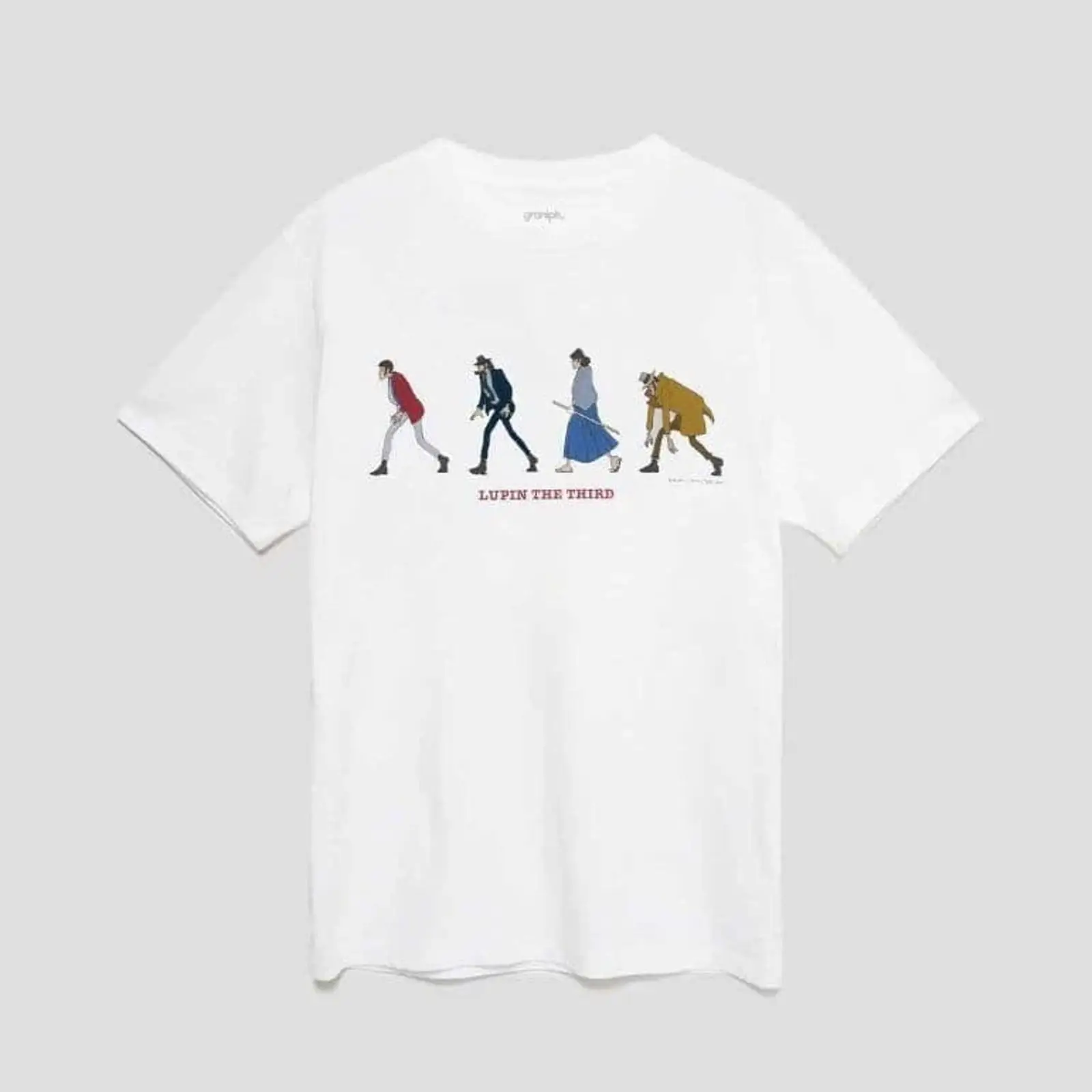 Streetwear Brand Designer - Graniph Lupin III T-Shirt Größe L