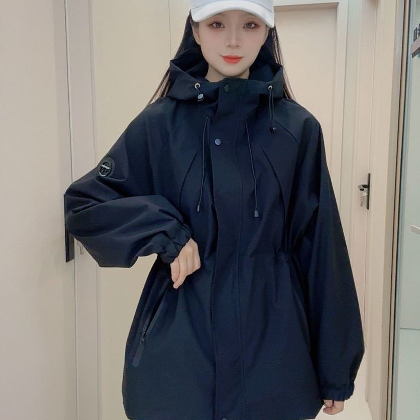 Streetwear Brand Designer - Kapuzenjacke für Damen, Frühling/Herbst, Windbreaker, luxuriöse