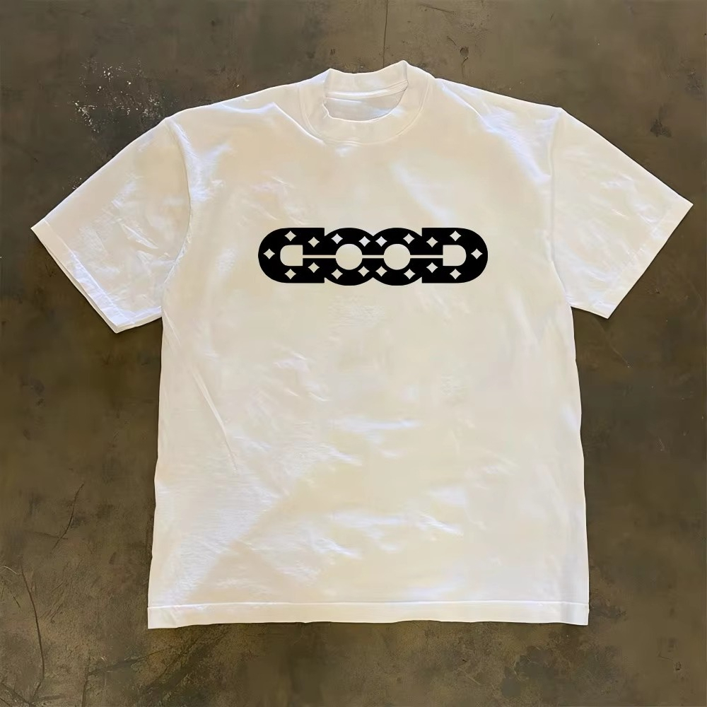 Streetwear Brand Logos - GOOD Logo Weißes Y2K Street Trendy