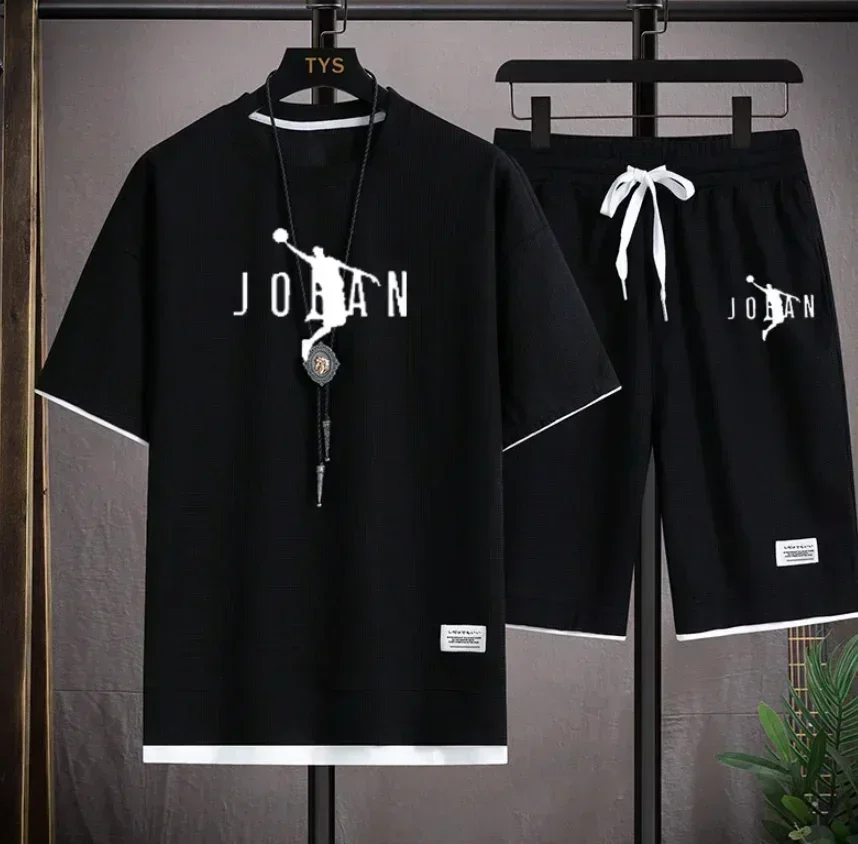 Streetwear Brand Designer - 2026 Herren Sommer 2-teiliges Set: Modisches