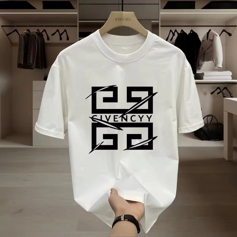 Streetwear Brand Designer - 2026 Herren GIVENCY Markenlogo-Print T-Shirt aus