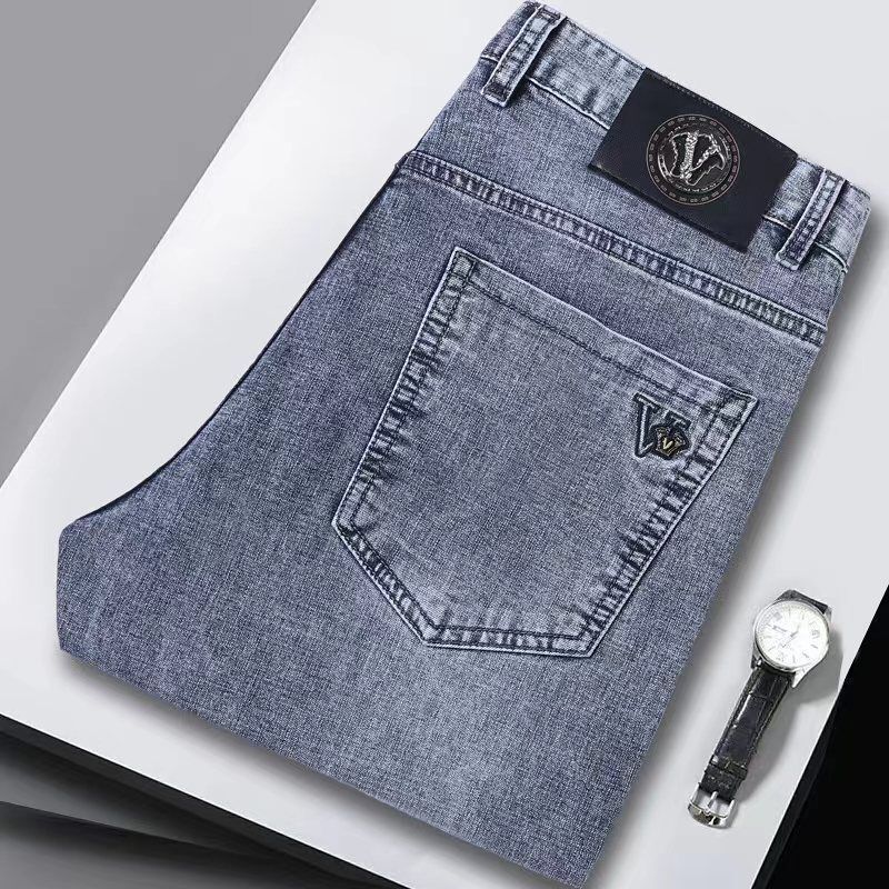 Sommer dünne Jeans Denim Stree – Streetwear Brand Denim Bewertung und Preis