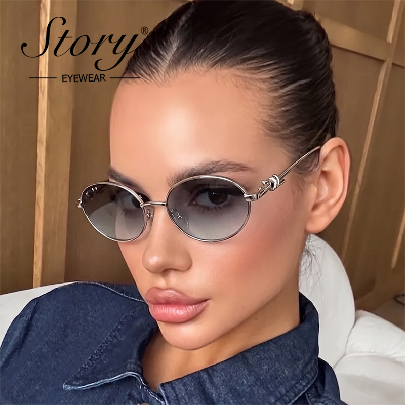 STORY Retro Metallrahmen Ovale – Streetwear Brand Designer Bewertung und Preis