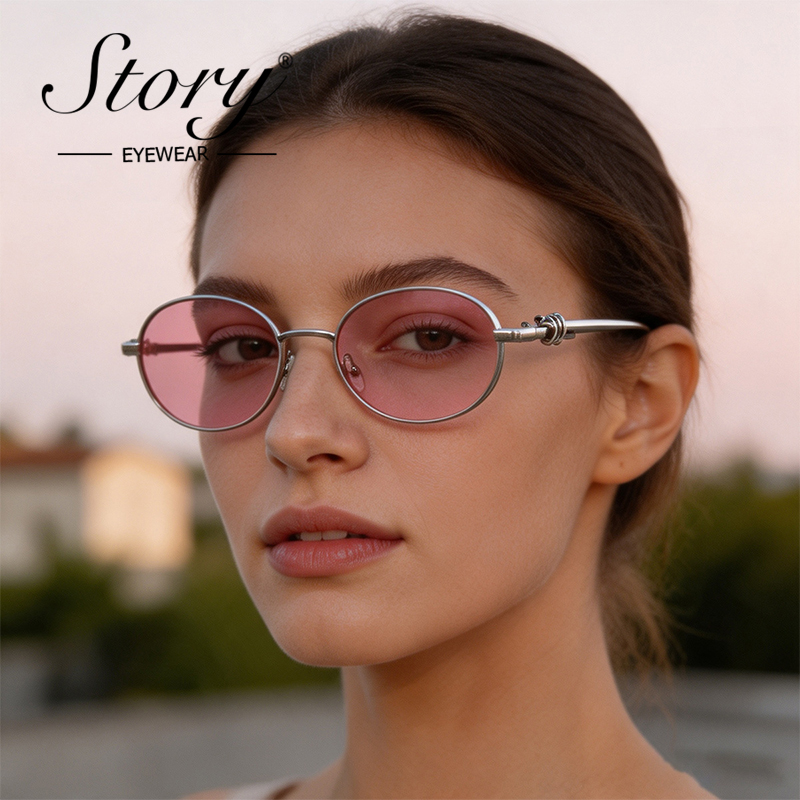 STORY Retro Metallrahmen Ovale – Streetwear Brand Designer Bewertung und Preis