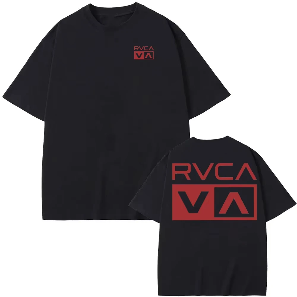 RVCA T-Shirt Schwarzes T-Shirt – Streetwear Brand Designer Bewertung und Preis
